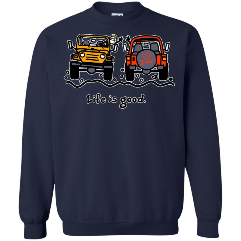 Life Is Good Jeep Shirts T Shirt Hoodies Sweatshirt 2 » Cool Gifts for You - Mfamilygift Life Is Good Jeep Shirts T Shirt Hoodies Sweatshirt 2