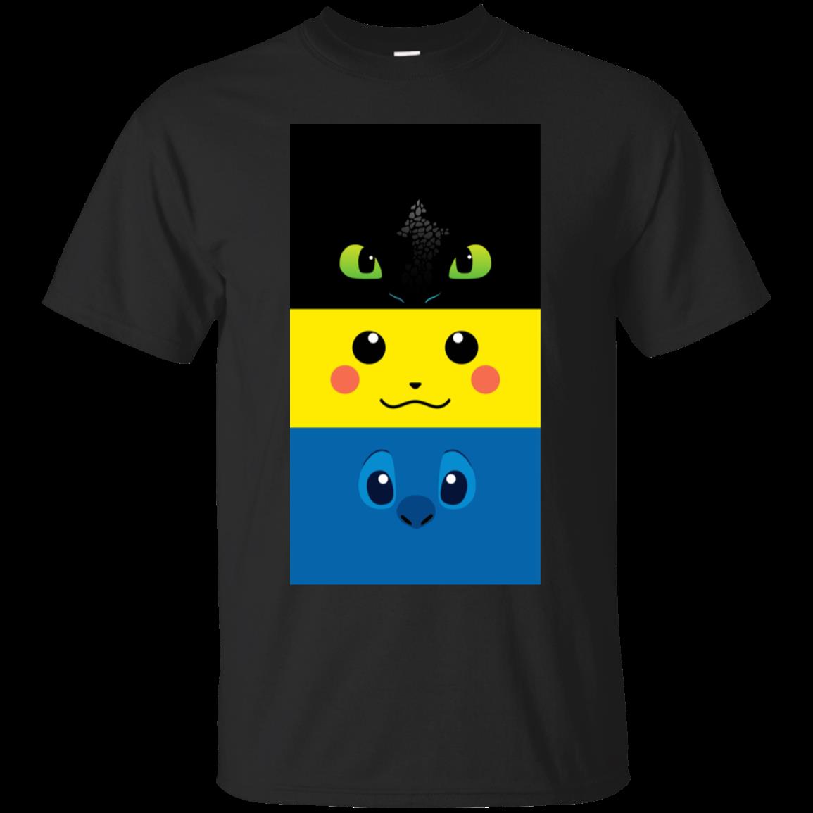 Lilo And Stitch Pokemon Stitch Pikachu Night Fury T Shirt Hoodies Sweatshirt