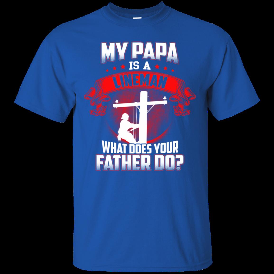 Lineman Papa My Papa Is A Lineman T Shirt Hoodies Sweatshirt 4 » Cool Gifts for You - Mfamilygift Lineman Papa My Papa Is A Lineman T Shirt Hoodies Sweatshirt 4