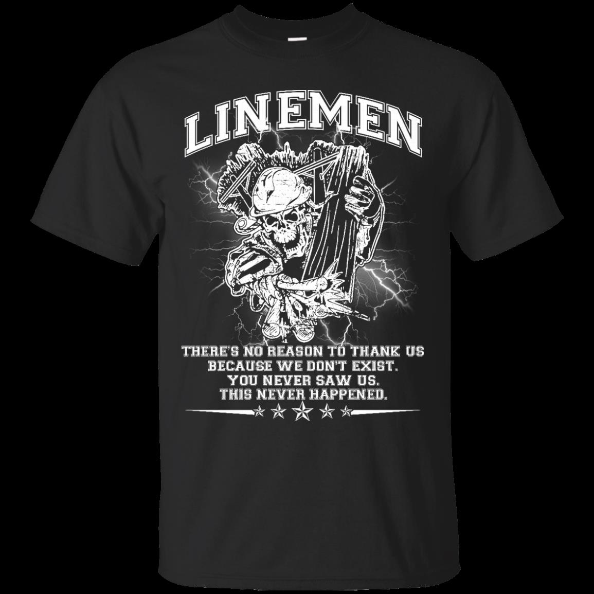 Lineman Shirts There’s No Reason To Thank Us Lineman Shirts There’s No Reason To Thank Us