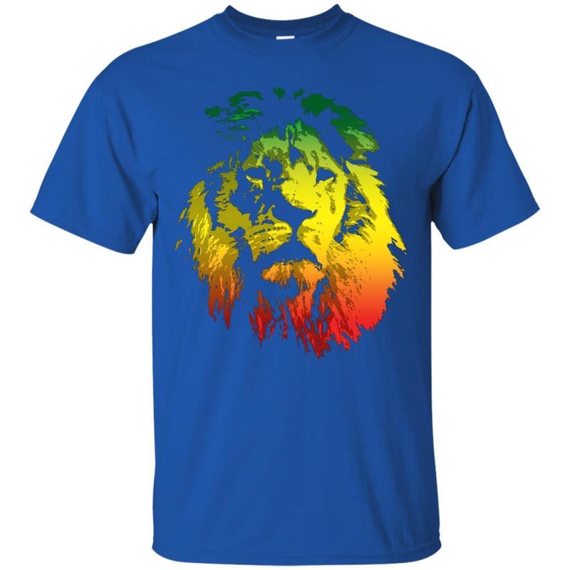 Lion Rasta Colors T-shirt 9 » Cool Gifts for You - Mfamilygift Lion Rasta Colors T-shirt 9