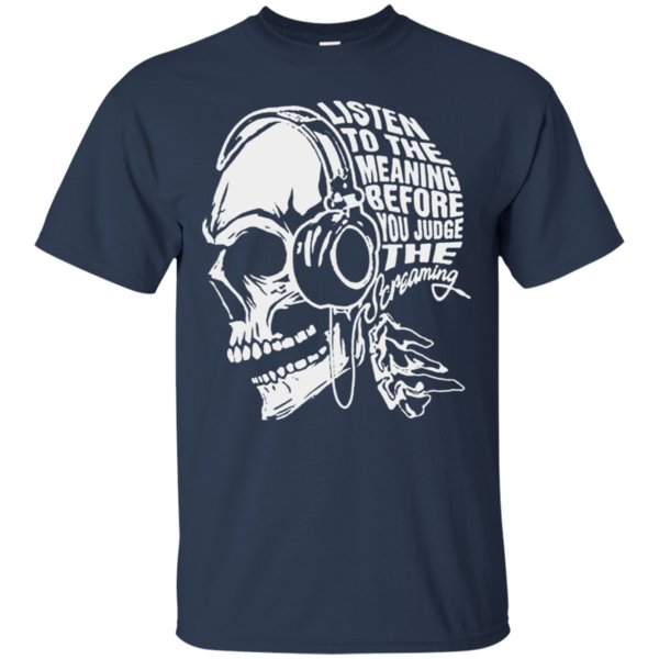 Listen To The Meaning Before You Judge The Screaming T Shirt Cotton Shirt 1&nbsp;