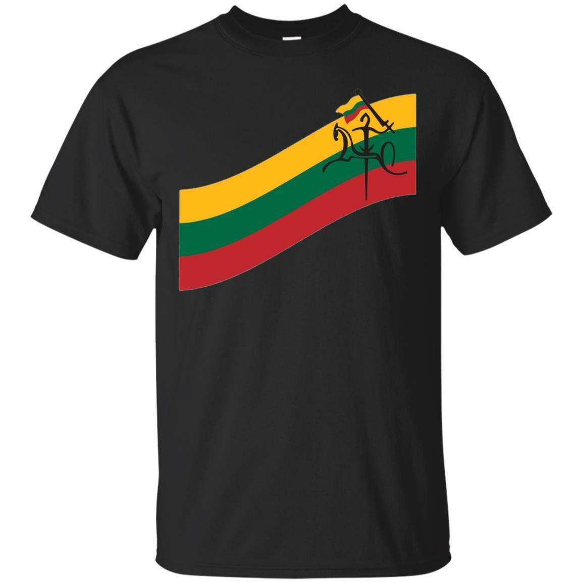 Lithuanian Vytis Swoosh — Lithuania Strong T-shirt