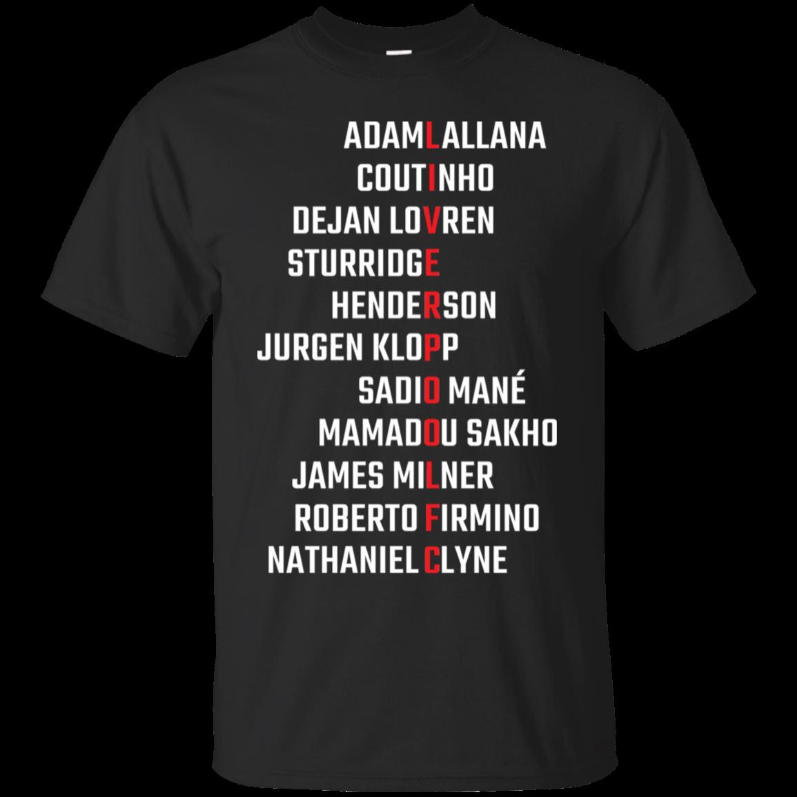 Liverpool Shirts Sadio Mane James Milner T Shirt Hoodies Sweatshirt