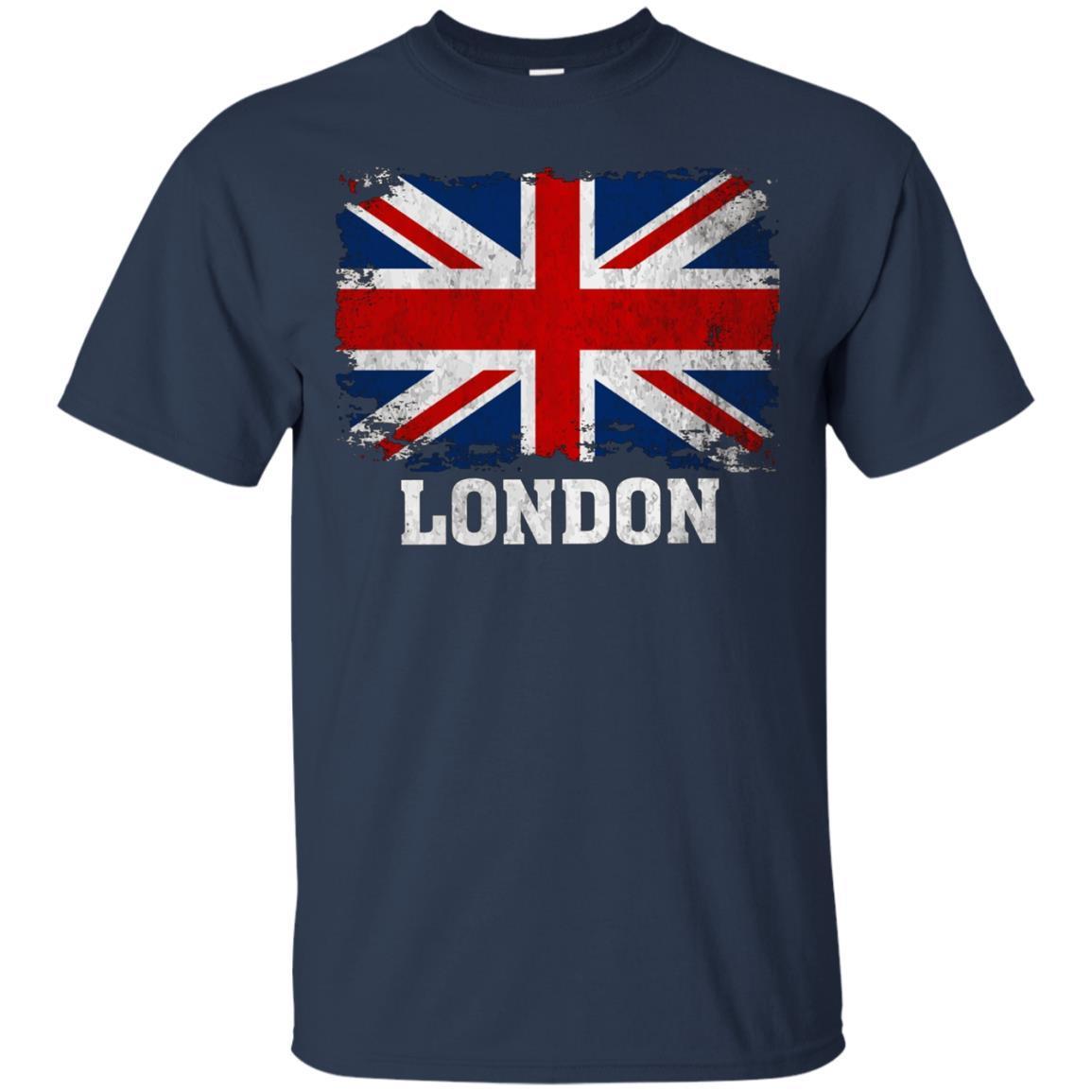 London England British Flag Vintage Union Jack T-shirt 1 » Cool Gifts for You - Mfamilygift London England British Flag Vintage Union Jack T-shirt 1