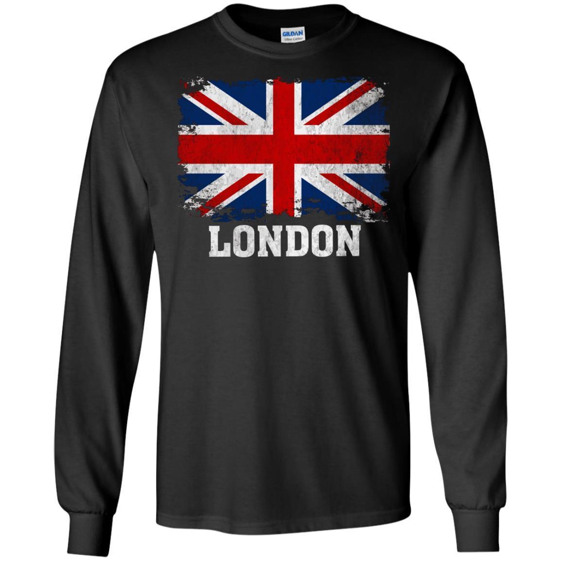 London England British Flag Vintage Union Jack T-shirt 7 » Cool Gifts for You - Mfamilygift London England British Flag Vintage Union Jack T-shirt 7
