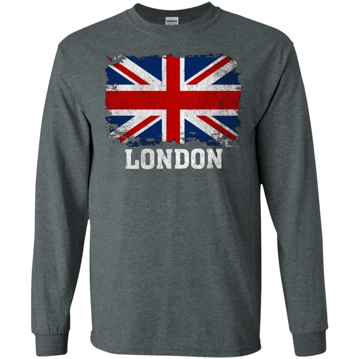 London England British Flag Vintage Union Jack T-shirt 8 » Cool Gifts for You - Mfamilygift London England British Flag Vintage Union Jack T-shirt 8