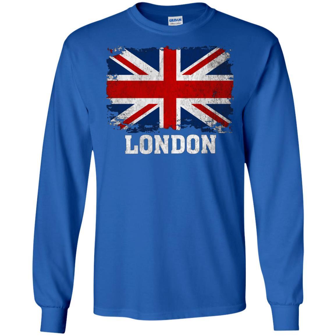 London England British Flag Vintage Union Jack T-shirt 9 » Cool Gifts for You - Mfamilygift London England British Flag Vintage Union Jack T-shirt 9