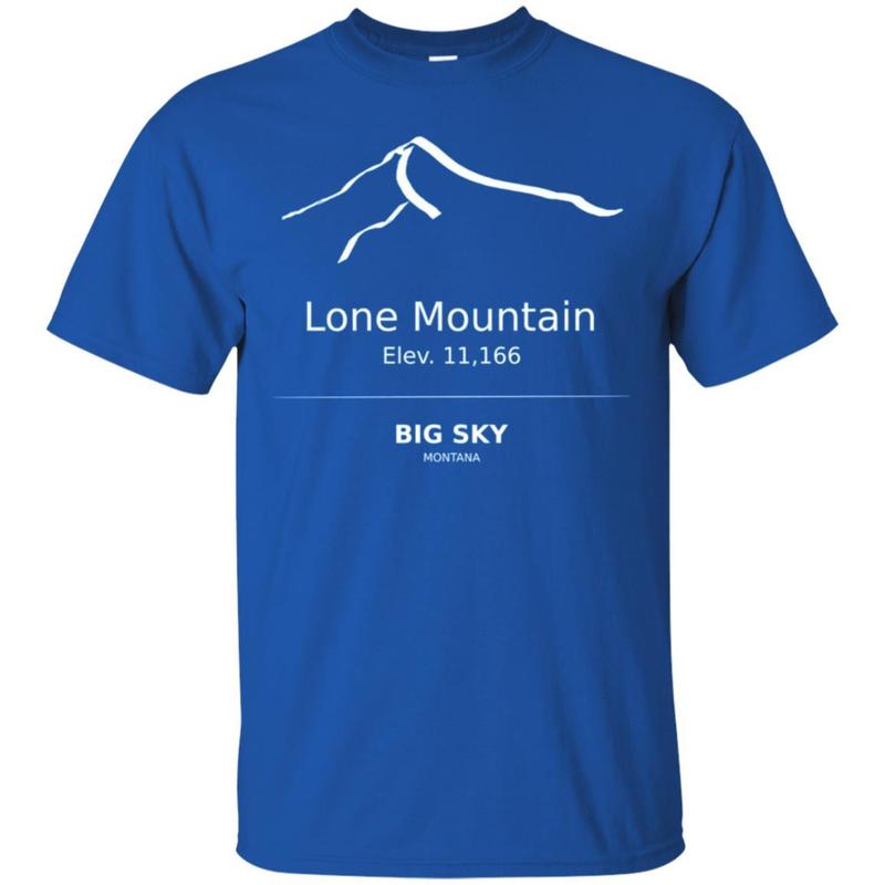 Lone Mountain Peak Elevation 11,166 Big Sky Montana Shirt 3 » Cool Gifts for You - Mfamilygift Lone Mountain Peak Elevation 11,166 Big Sky Montana Shirt 3