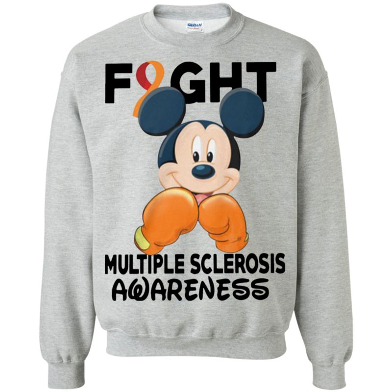 Mickey Fight Multiple Sclerosis Awareness Shirt Sweatshirt