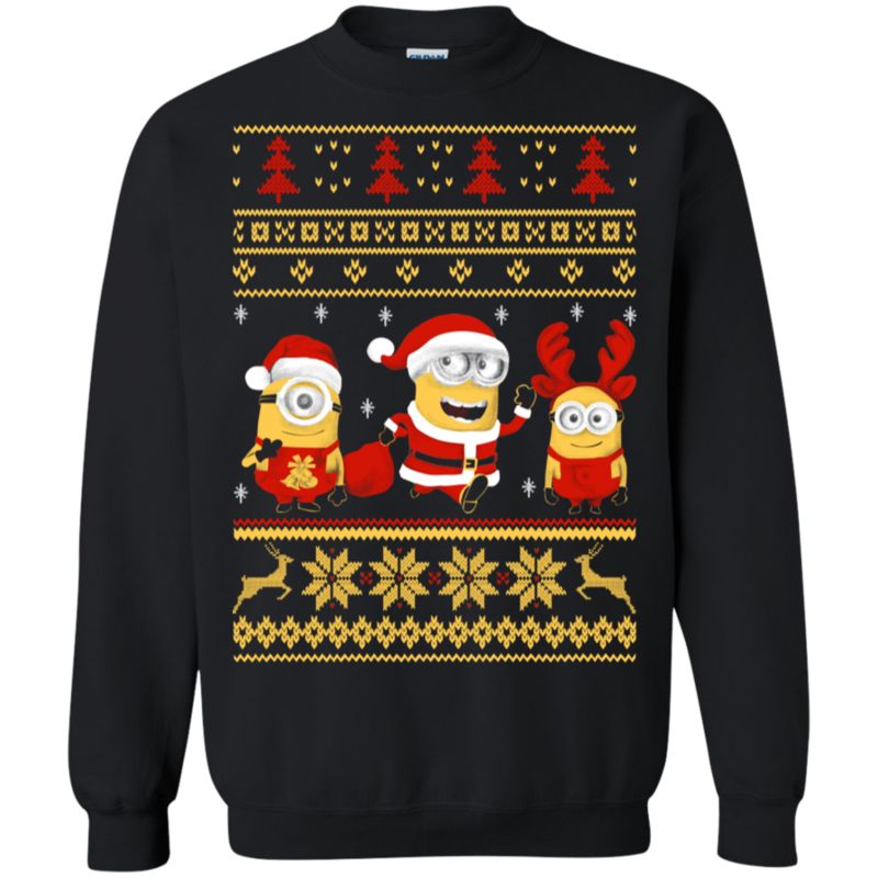 Minions Ugly Christmas Sweater Minions Ugly Christmas Sweater