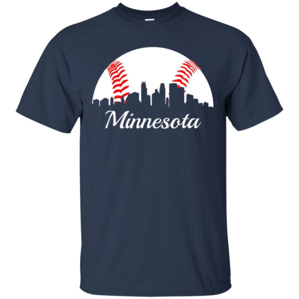 Minnesota Baseball Minneapolis Skyline Twin Cities Shirt Cotton Shirt 1 » Cool Gifts for You - Mfamilygift Minnesota Baseball Minneapolis Skyline Twin Cities Shirt Cotton Shirt 1