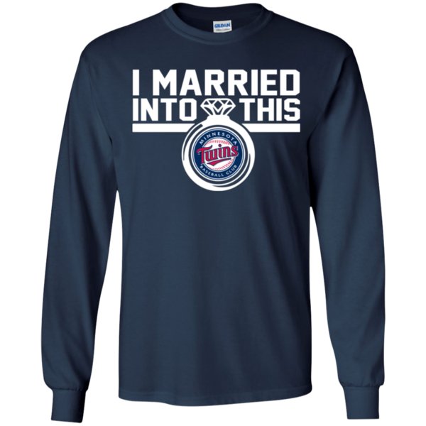 Minnesota Twins I Married Into This Shirt Youth Ls Shirt 1 » Cool Gifts for You - Mfamilygift Minnesota Twins I Married Into This Shirt Youth Ls Shirt 1