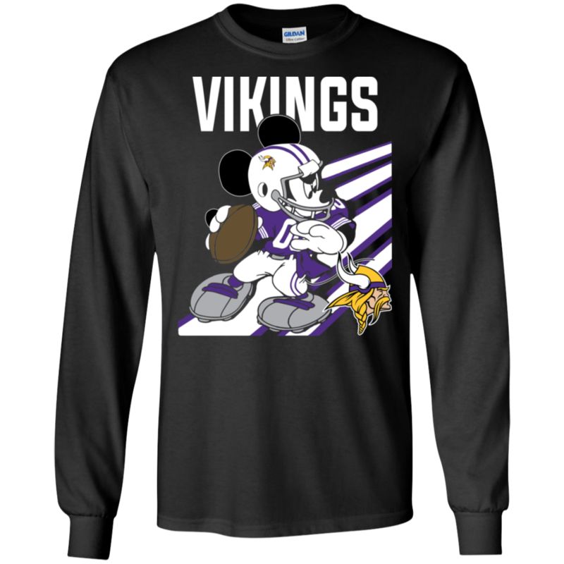 Minnesota Vikings Mickey Mouse Disney Nfl Shirt Ultra Cotton Shirt Minnesota Vikings Mickey Mouse Disney Nfl Shirt Ultra Cotton Shirt