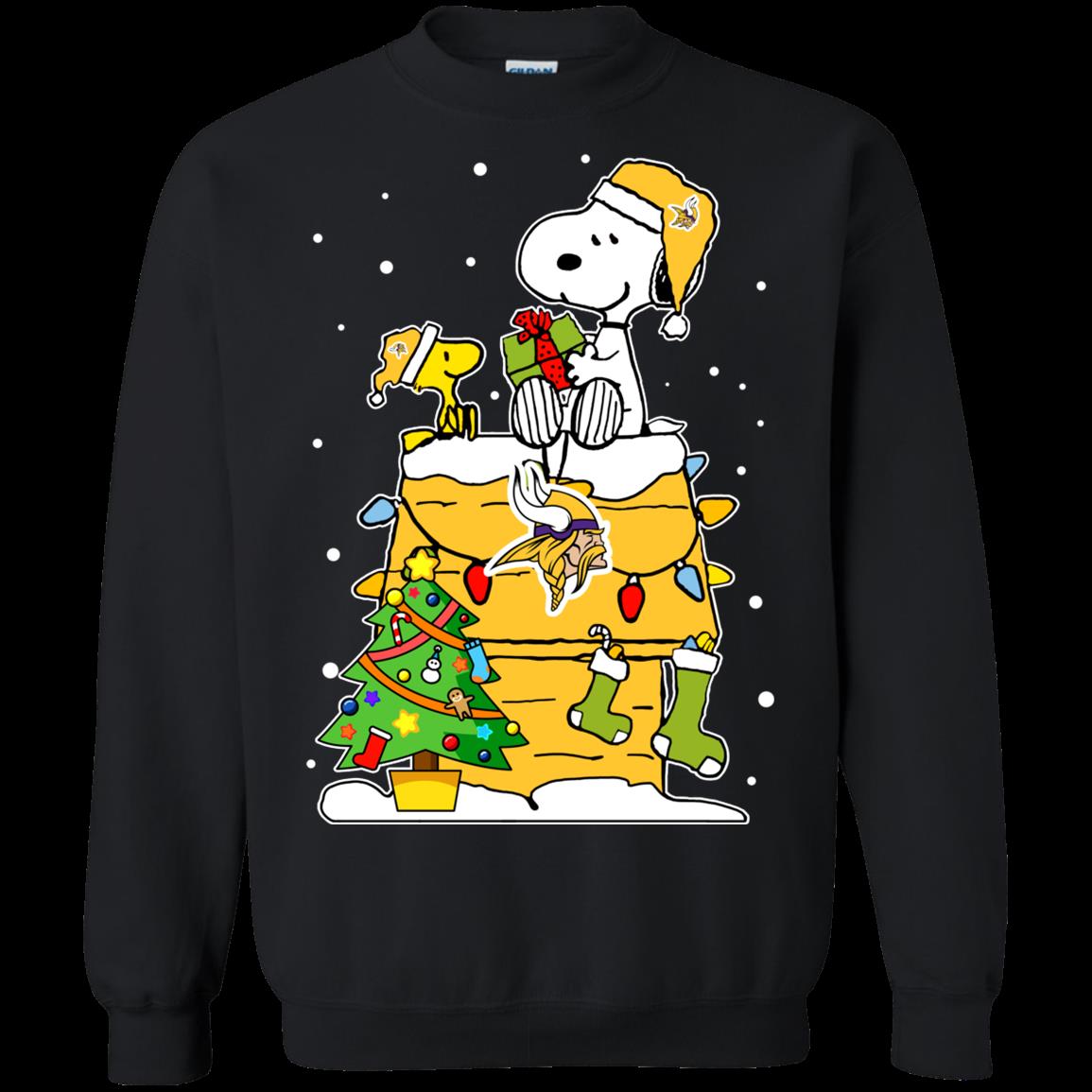 Minnesota Vikings Ugly Christmas Sweaters Snoopy Hoodies Sweatshir Minnesota Vikings Ugly Christmas Sweaters Snoopy Hoodies Sweatshir