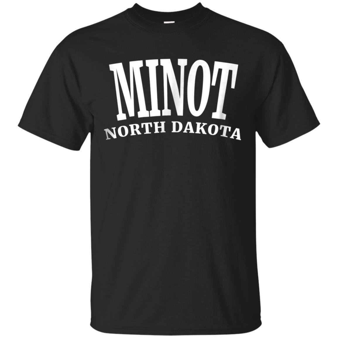 Minot North Dakota Vintage Style Large Font Shirt Minot North Dakota Vintage Style Large Font Shirt