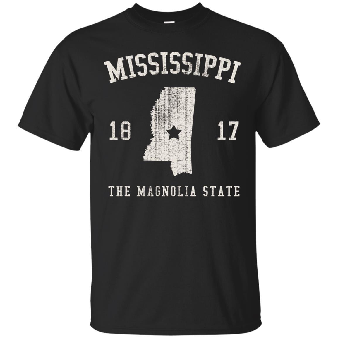 Mississippi The Magnolia State Vintage T-shirt