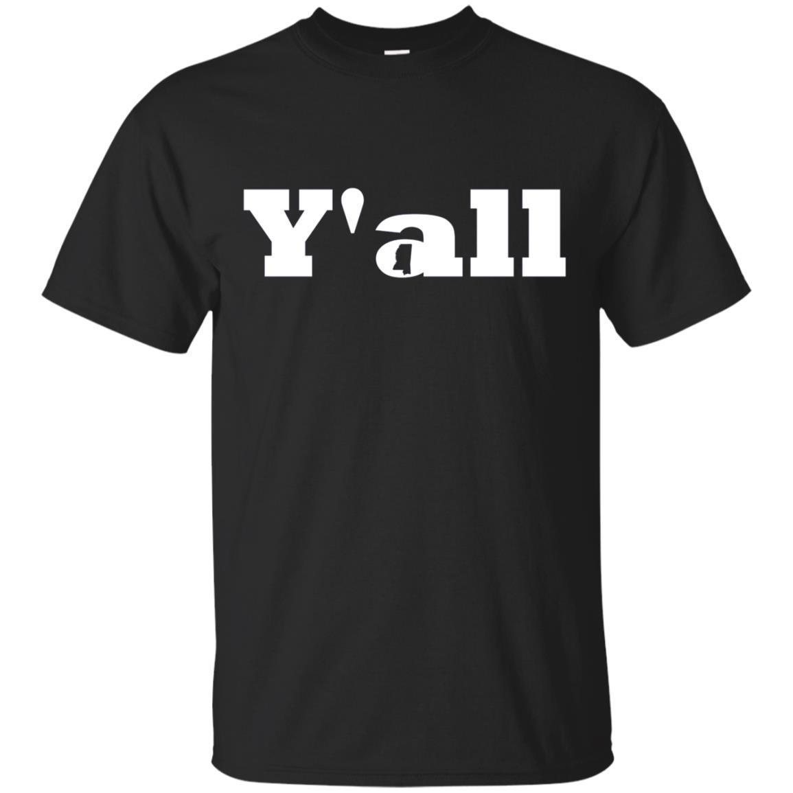 Mississippi Y’all State Outline T-shirt