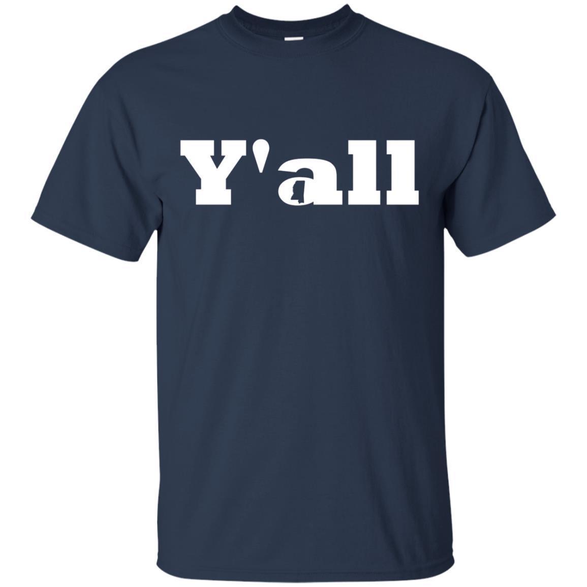 Mississippi Y’all State Outline T-shirt 1 » Cool Gifts for You - Mfamilygift Mississippi Y’all State Outline T-shirt 1