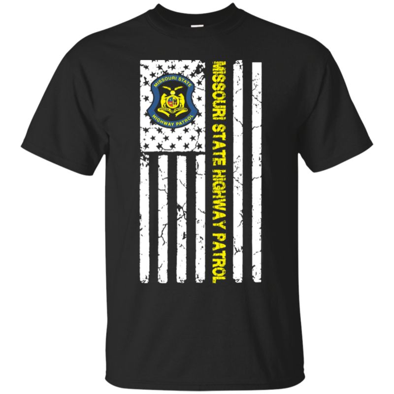 Missouri State Highway Patrol Usa Flag Shirts