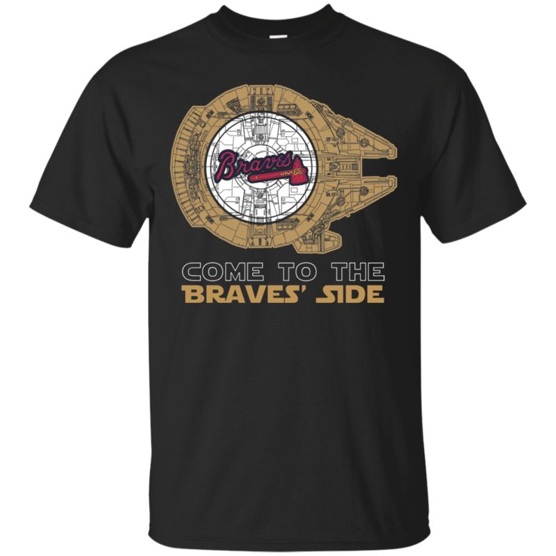 Mlb – Come To The Atlanta Braves’ Side Star Wars T-shirt