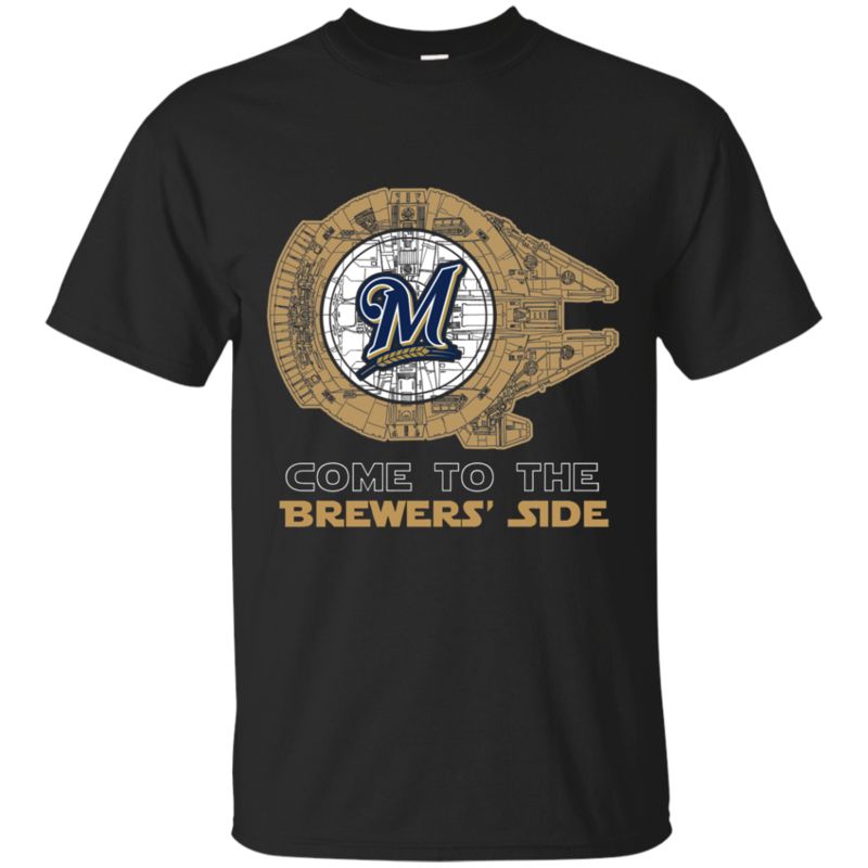 Mlb – Come To The Milwaukee Brewers’ Side Star Wars T-shirt Mlb – Come To The Milwaukee Brewers’ Side Star Wars T-shirt