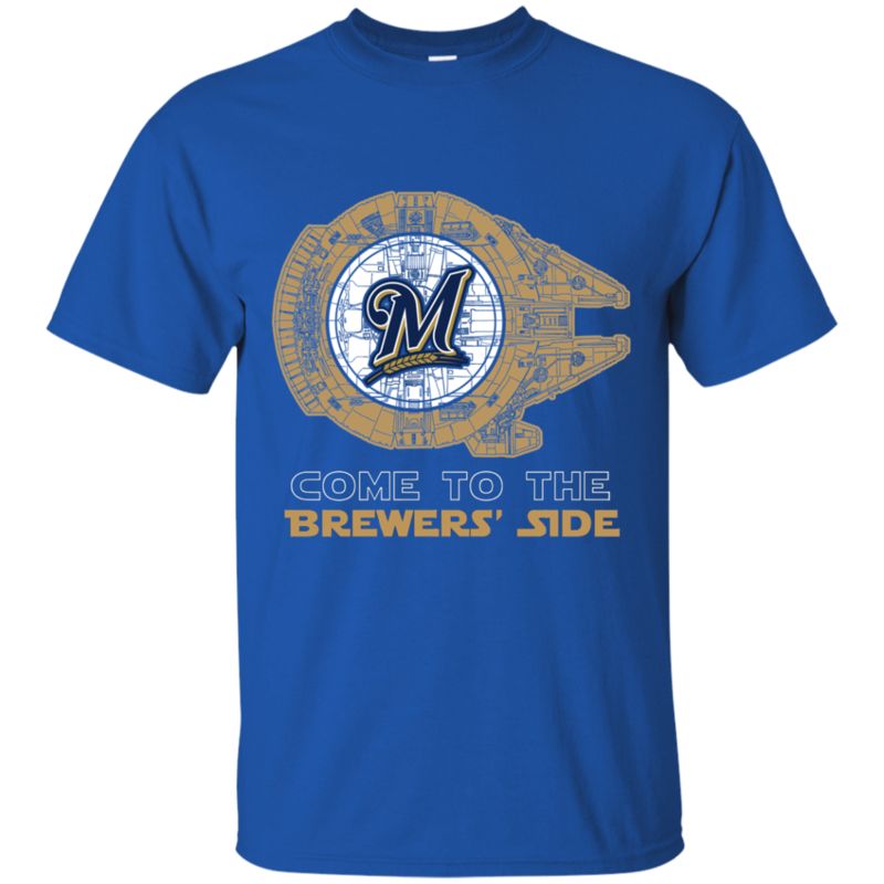 Mlb – Come To The Milwaukee Brewers’ Side Star Wars T-shirt 1 » Cool Gifts for You - Mfamilygift Mlb – Come To The Milwaukee Brewers’ Side Star Wars T-shirt 1