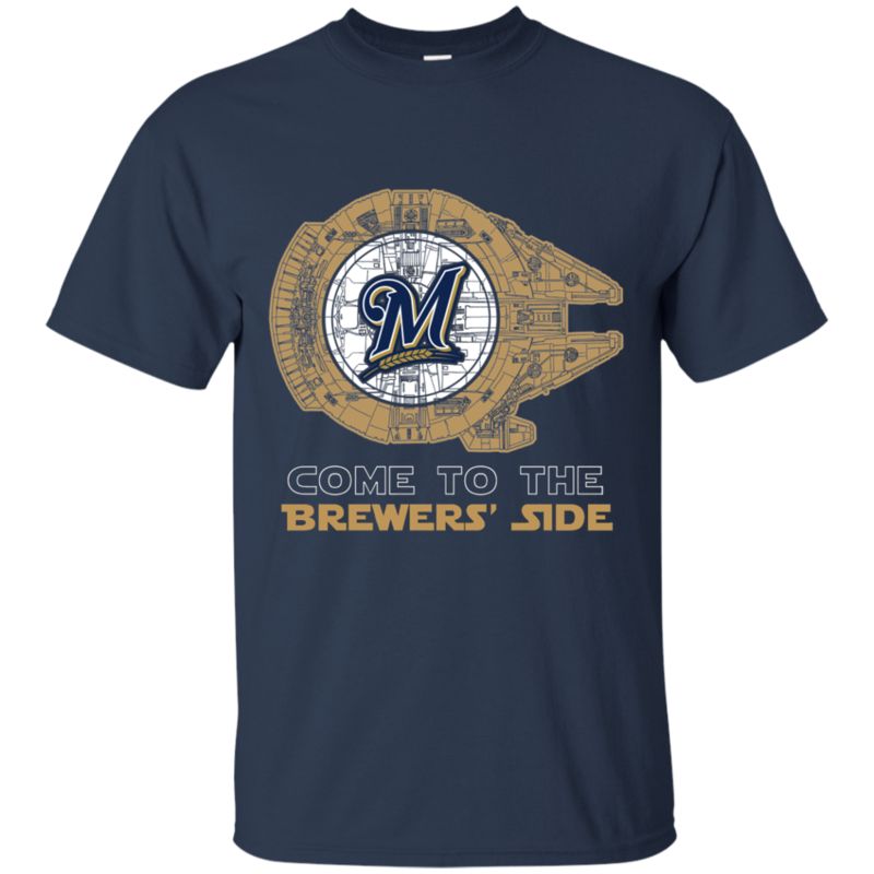 Mlb – Come To The Milwaukee Brewers’ Side Star Wars T-shirt 2 » Cool Gifts for You - Mfamilygift Mlb – Come To The Milwaukee Brewers’ Side Star Wars T-shirt 2