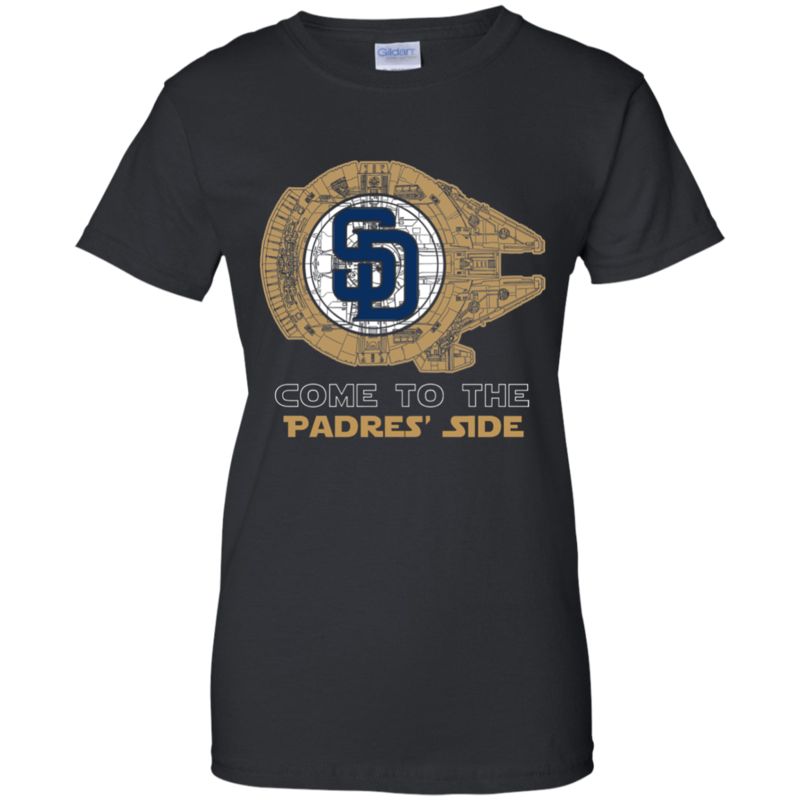 Mlb – Come To The San Diego Padres’ Side Star Wars T-shirt