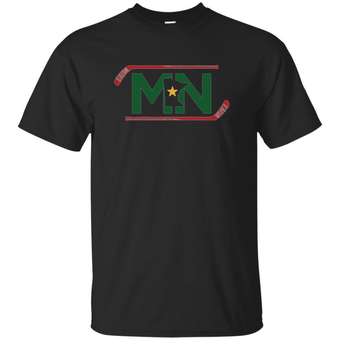 Mn The State Of Hockey T Shirt Unisex Long Sleeve Tees