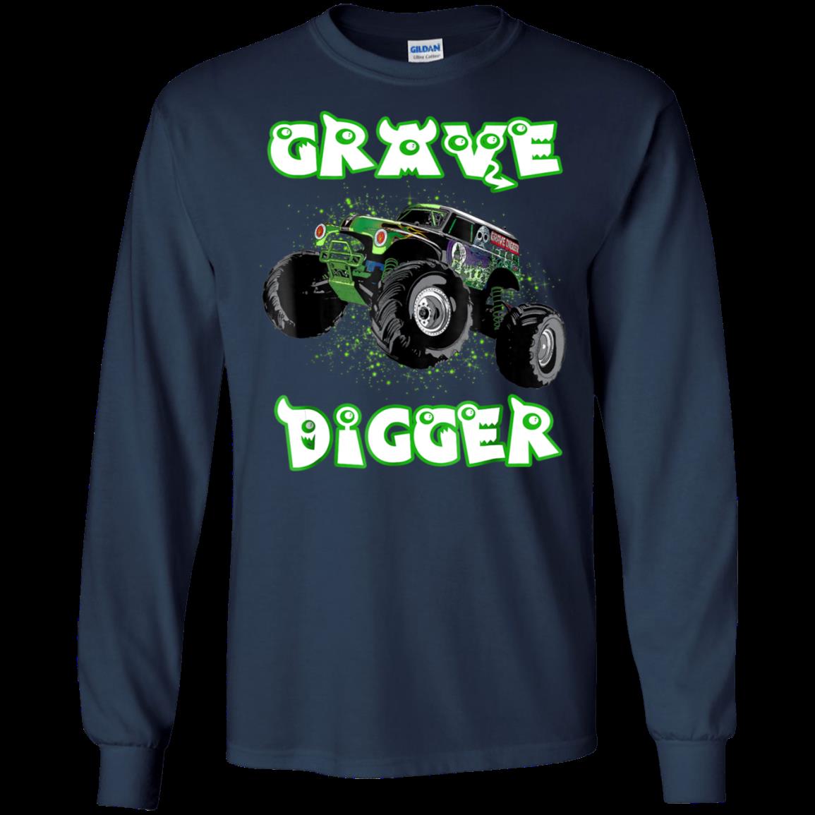 Monster Truck Shirt Grave Green Digger Racing Gift Ultra Cotton Shirt 1 » Cool Gifts for You - Mfamilygift Monster Truck Shirt Grave Green Digger Racing Gift Ultra Cotton Shirt 1