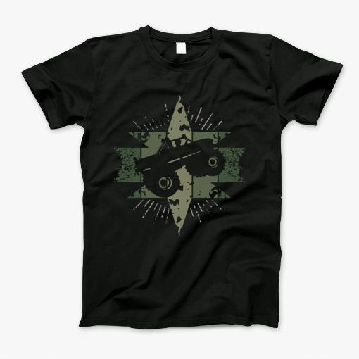 Monster Truck Camoflash T-Shirt Monster Truck Camoflash T-Shirt