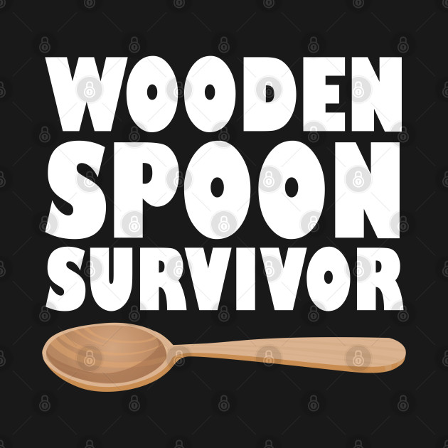 Wooden Spoon Survivor T-Shirt 1 » Cool Gifts for You - Mfamilygift Wooden Spoon Survivor T-Shirt 1