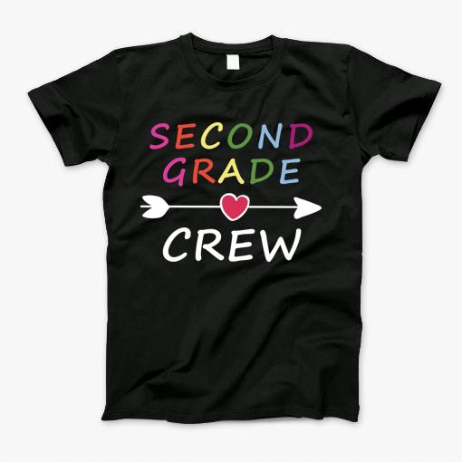 Second Grade Crew Shirt, 2Nd Grade Shirt, Teacher Shirt, Second Grade Shirt, 2Nd Grade Teacher, School Teacher, Teaching Shirt, Teacher Team T-Shirt
