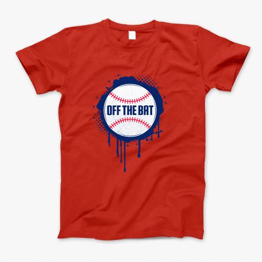 Otb Baseball Drip T-Shirt Otb Baseball Drip T-Shirt