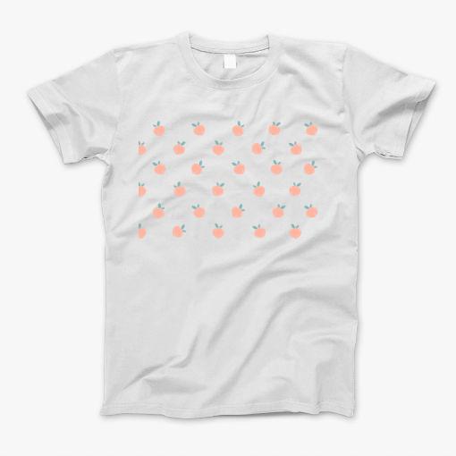 Peach Print T-Shirt