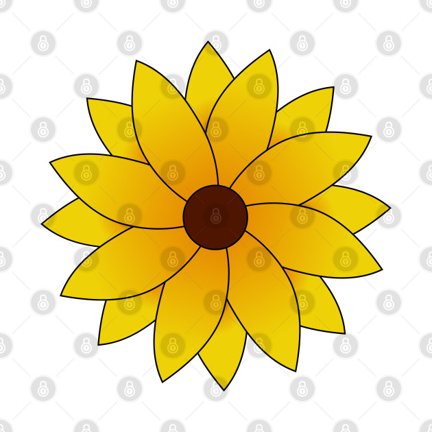 Sunflower Blooming T-Shirt 1 » Cool Gifts for You - Mfamilygift Sunflower Blooming T-Shirt 1