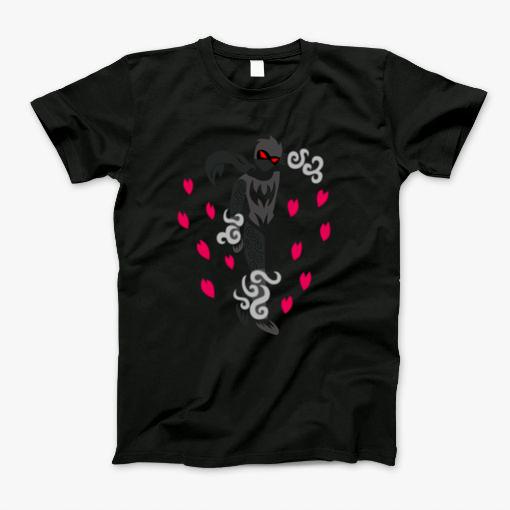Kunoichi And Sakura Petal T-Shirt Kunoichi And Sakura Petal T-Shirt