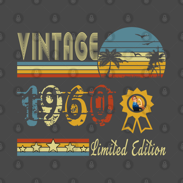 Vintage 1960 Funny 60Th Birthday T-Shirt 1 » Cool Gifts for You - Mfamilygift Vintage 1960 Funny 60Th Birthday T-Shirt 1