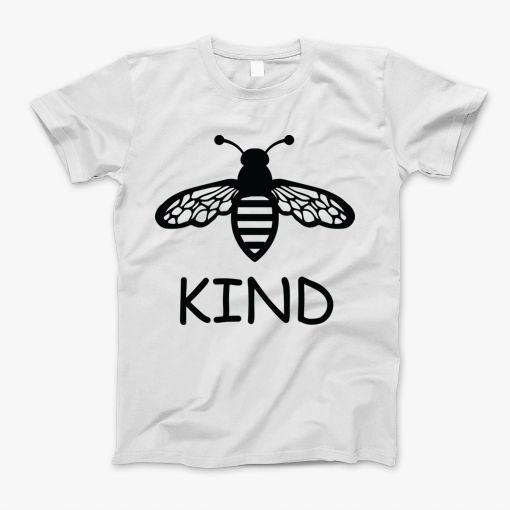 Bee Kind Funny Inspirational Cute Graphic T-Shirt
