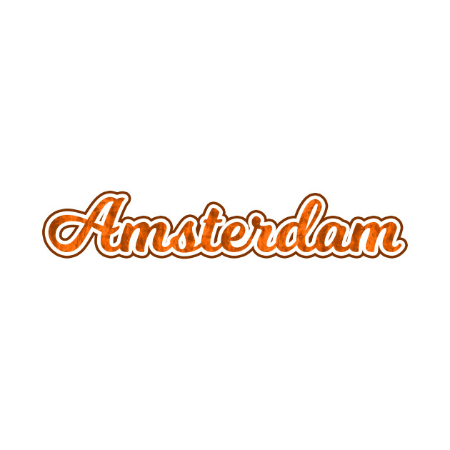 Amsterdam Orange Logo T-Shirt 1 » Cool Gifts for You - Mfamilygift Amsterdam Orange Logo T-Shirt 1