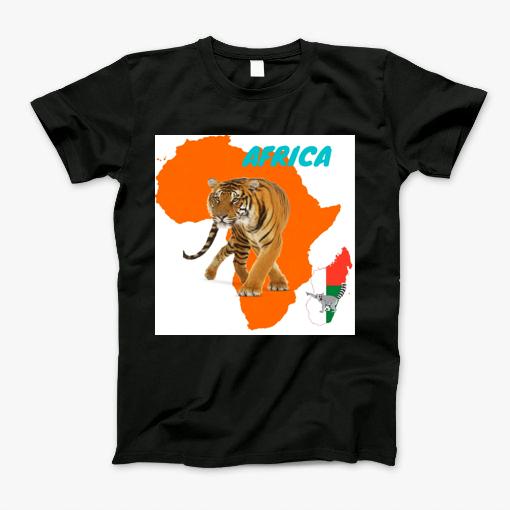 Africa , Madagascar Maps T-Shirt