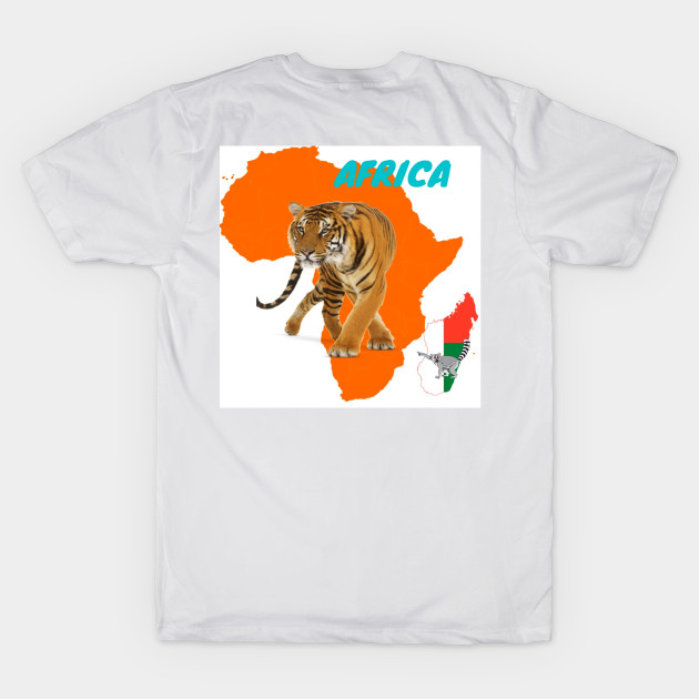 Africa , Madagascar Maps T-Shirt 1 » Cool Gifts for You - Mfamilygift Africa , Madagascar Maps T-Shirt 1