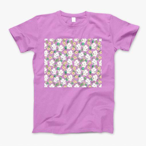 Cacti Cats Pattern T-Shirt Cacti Cats Pattern T-Shirt