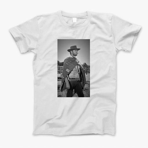 Clint Eastwood Photo (1966). T-Shirt Clint Eastwood Photo (1966). T-Shirt