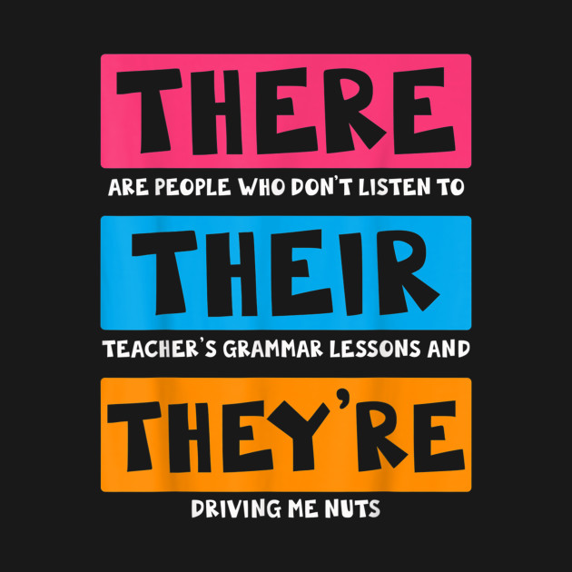 Englisch Lehrer Grammatik T-Shirt T-Shirt 1 » Cool Gifts for You - Mfamilygift Englisch Lehrer Grammatik T-Shirt T-Shirt 1