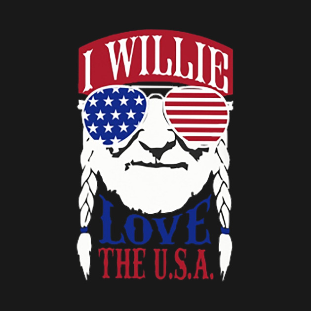 I Willie Love The U.S.A The 4Th Of July T-Shirt 1 » Cool Gifts for You - Mfamilygift I Willie Love The U.S.A The 4Th Of July T-Shirt 1