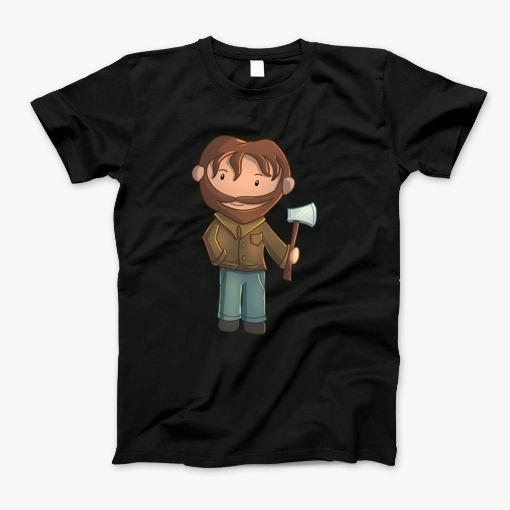 Red Riding Hood Woodsman T-Shirt Red Riding Hood Woodsman T-Shirt