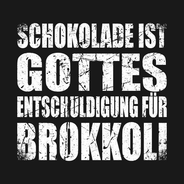 Chocolate Is Gods Excuse For Broccoli T-Shirt 1 » Cool Gifts for You - Mfamilygift Chocolate Is Gods Excuse For Broccoli T-Shirt 1