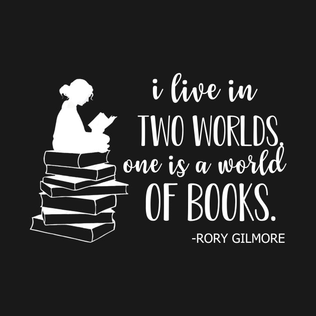 Rory Gilmore Books T-Shirt 1 » Cool Gifts for You - Mfamilygift Rory Gilmore Books T-Shirt 1